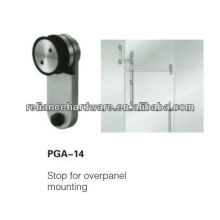 Stainless steel material glass shower door connecting stopper